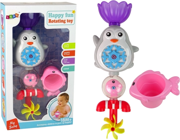 Juguete de baño Pingüino para niños