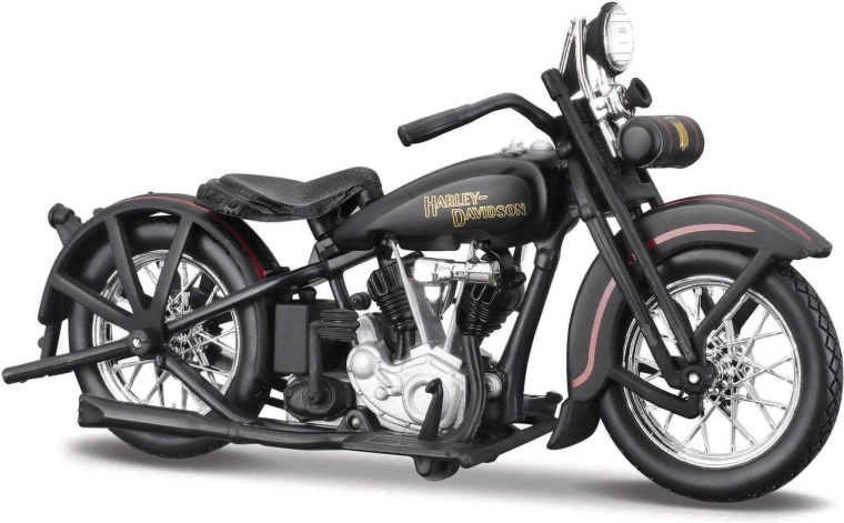 Maisto motocicleta Harley-Davidson 1928 JDH Twin Cam negro mate 1:18