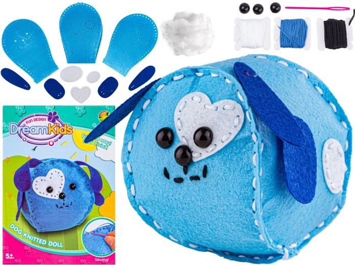 Kit creativo para coser un peluche – perrito - 1 pieza