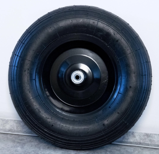 Rueda neumática de repuesto con llanta de chapa 4.00-8