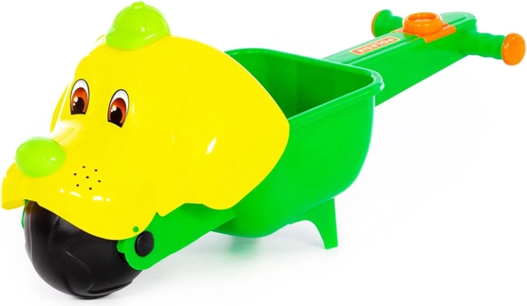 Carretilla infantil de plástico Perrito Ben - 1 pieza