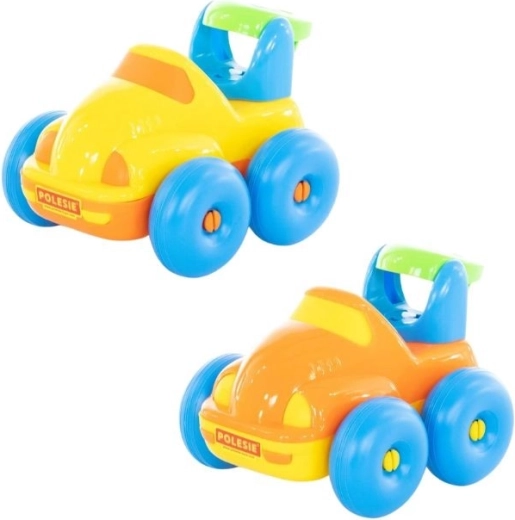 Coche de colores con grúa Blopper