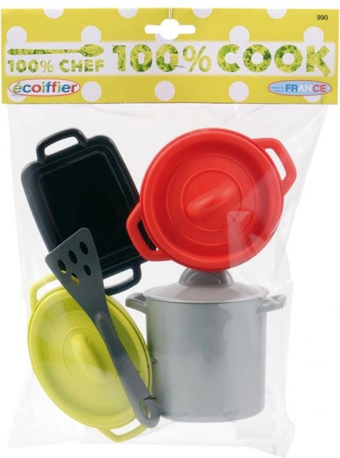 Set de ollas de cocina para niños