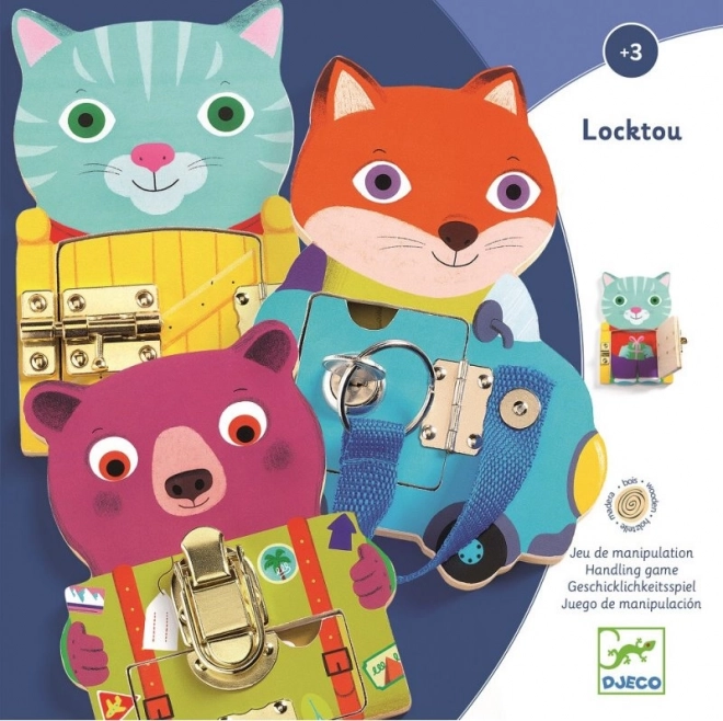 Animalitos con cierres DJECO – habilidades motrices para niños