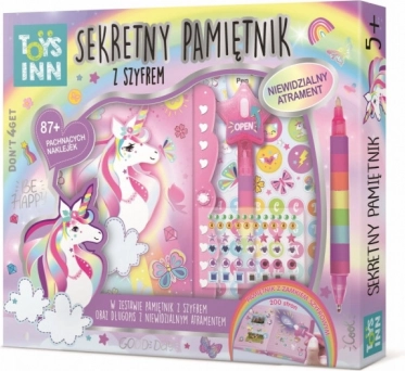 Diario secreto Unicornio con candado de combinación