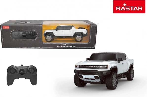 Rc auto gmc hummer ev 1:26 blanca – rastar 2,4 ghz