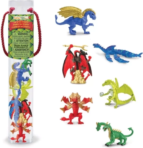 Safari Ltd. tubo de diseño dragones