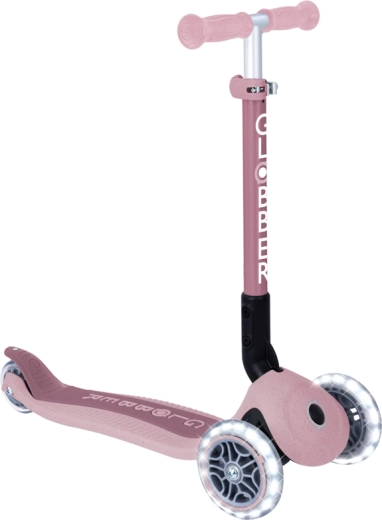 Globber junior foldable lights ecologic – berry