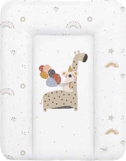 Ceba Baby cambiador blando para cómoda giraffe 50 × 70 cm