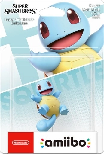 Amiibo Squirtle de la serie Super Smash Bros.