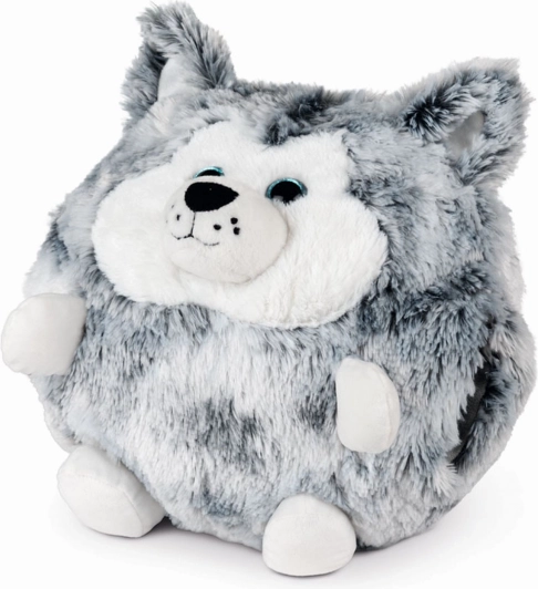 Cozy noxxiez almohada de peluche calentita 3 en 1 husky