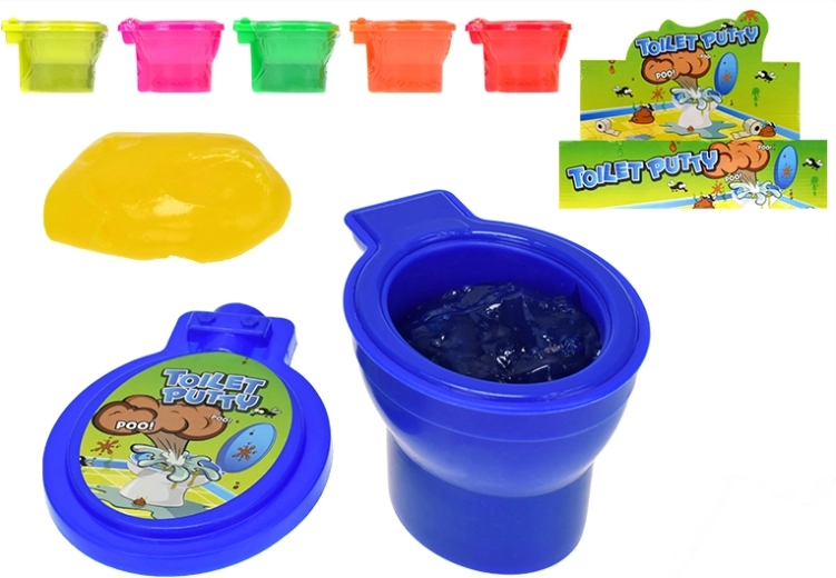 Profesor Slime inodoro con slime – colores neón