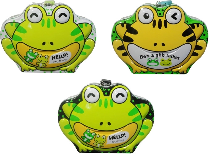 Hucha de ranita para niños