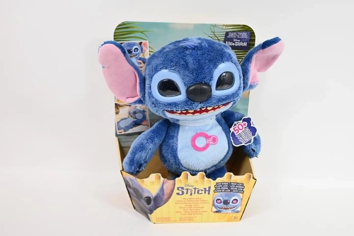 Peluche interactivo Disney Stitch Emotiv Eye con ojos LCD