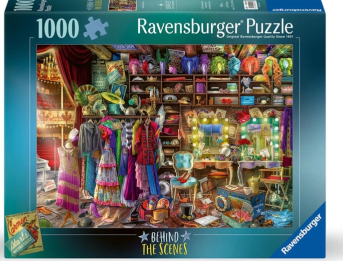 Puzzle Ravensburger Tras bastidores 1000 piezas