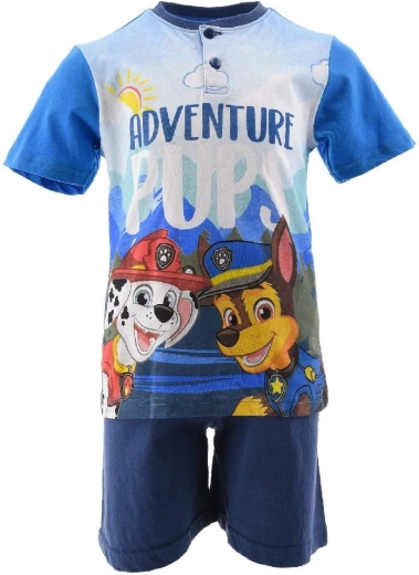 Pijama de verano para niño de La Patrulla Canina en caja de regalo