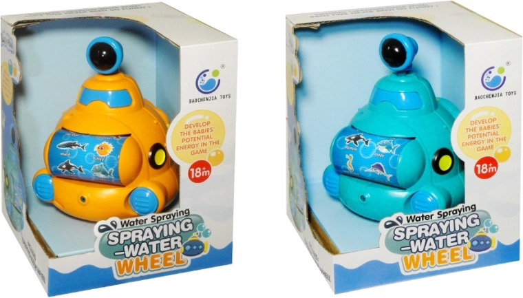 Juguete de baño submarino con surtidor de agua