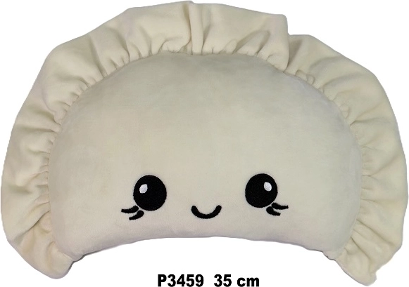 Roseta decorativa de techo Pieróg 35 cm crema