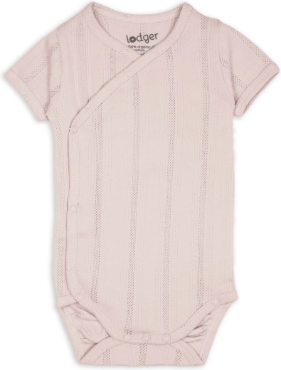 Body Lodger de manga corta pointelle powder, talla 62