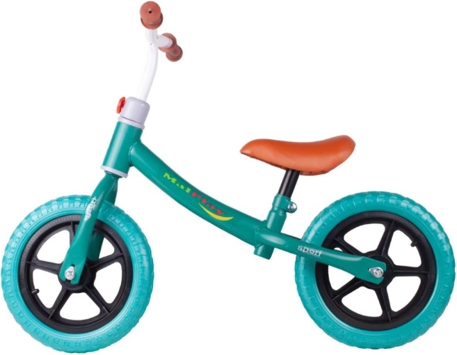 Bicicleta de equilibrio infantil – turquesa, ligera y ajustable