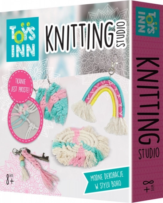 Kit de macramé: creación creativa de joyas y colgantes