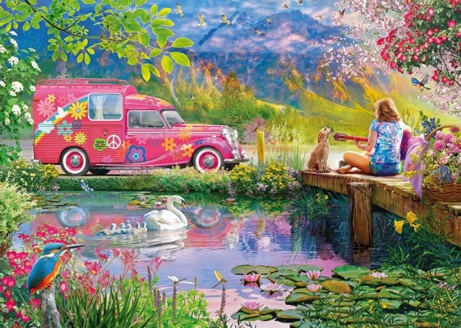 Puzzle Schmidt Paz en la Tierra 1000 piezas