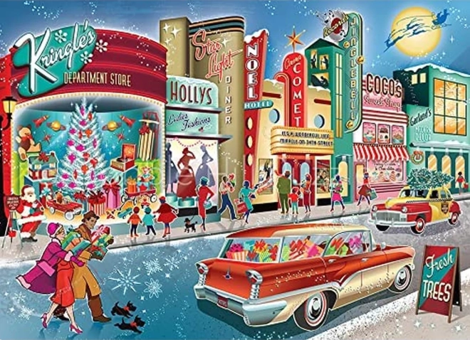Puzzle Calles vintage 1000 piezas