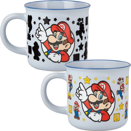 Taza cerámica termocromática Nintendo Super Mario Mario