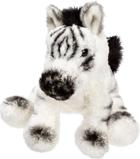 Cebra de peluche de felpa suave premium