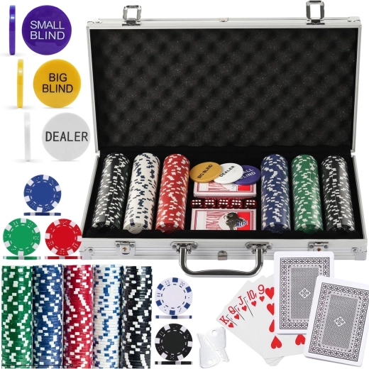 Set de póker Renew Force Royal Flush Pro 300 fichas en maletín de aluminio