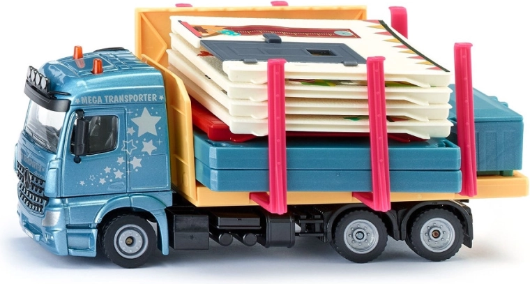 Siku Super camión con casa modular 1:50