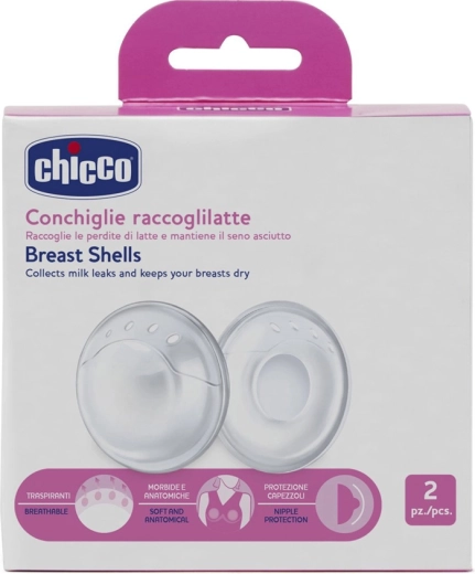 Recolectores de leche materna Chicco, 2 uds