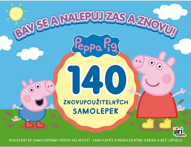 Peppa Pig: diversión con pegatinas reutilizables