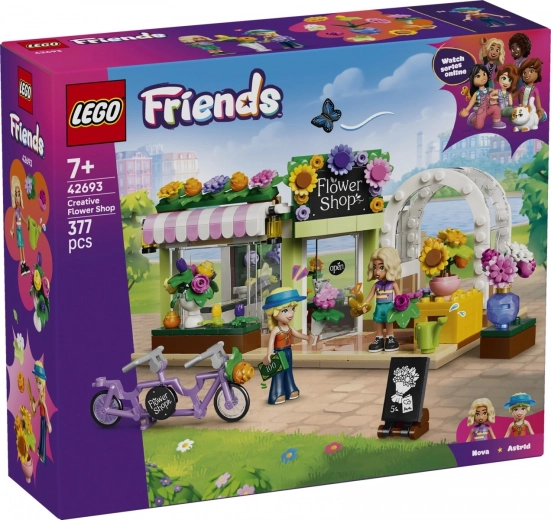 LEGO Friends floristería creativa