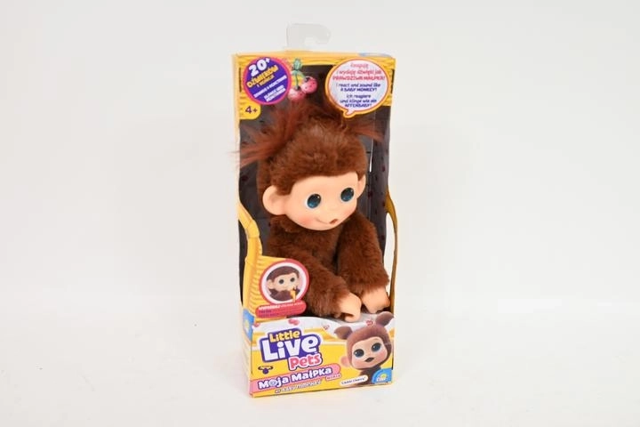 Little Live Pets My Baby Monkey Minis monito Chikki Cherry - 1 unidad