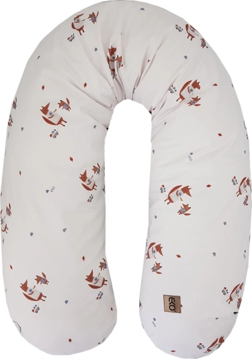 Cojín de lactancia EKO velvet Fox 180 cm