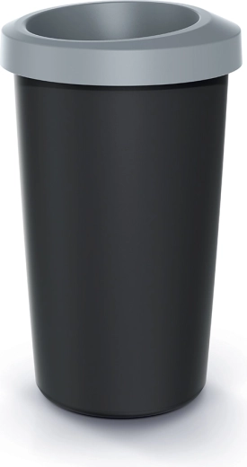 Papelera Compacta R Drop 25 l gris claro