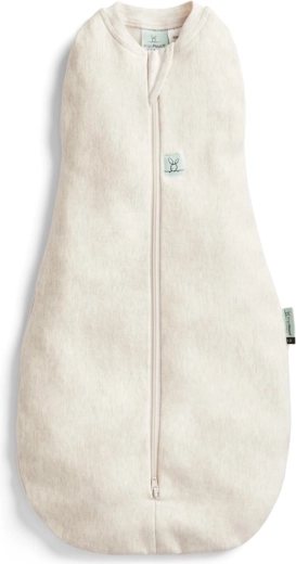 Envoltura y saco de dormir 2 en 1 Cocoon Oatmeal Marle 0–3 meses, 3–6 kg, 1 TOG