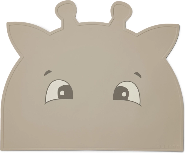 NuuRoo Albert mantel individual de silicona giraffe cobblestone