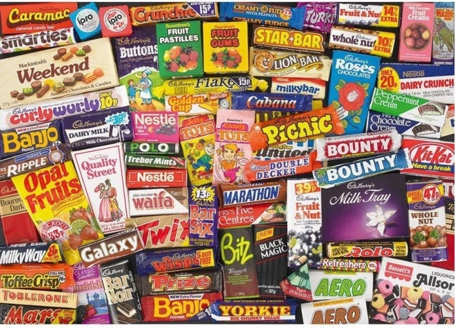 Puzzle Año 1980: Dulces recuerdos 1000 piezas