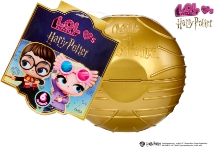 L.O.L. Surprise! muñeca inspirada en Harry Potter en envase de Snitch Dorada - 1 unidad