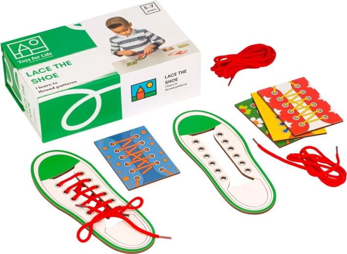 Toys for Life atado de cordones – zapatos para ensartar