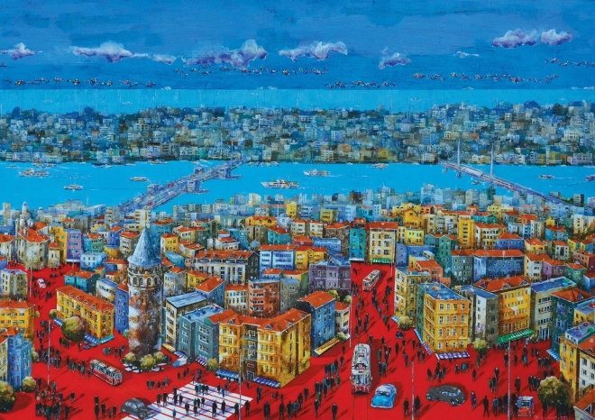 Puzzle Historia de Estambul 1000 piezas