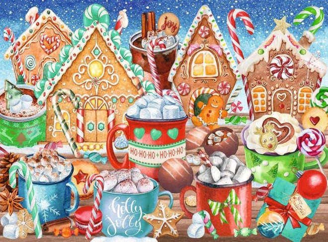 Puzzle Dulces Navidades XXL 200 piezas