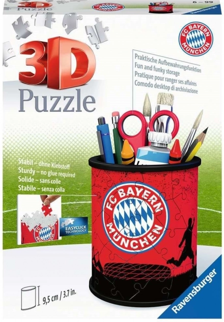 Ravensburger puzzle 3D portalápices FC Bayern Múnich 57 piezas