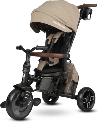 Triciclo Qplay Comfo Max 7en1 Coffee