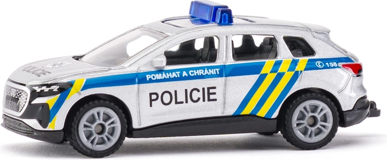 Siku Audi Q4 e-tron policía – versión checa