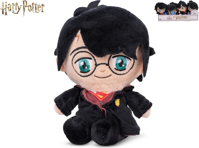 Harry Potter de peluche sentado, 16 cm