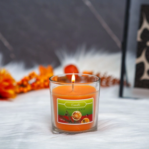 Vela aromática de especias navideñas 120 g