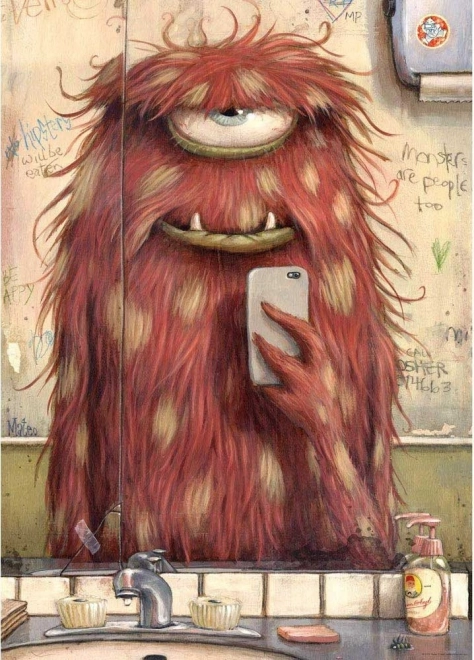 Heye Zozoville: puzzle Selfie 1000 piezas